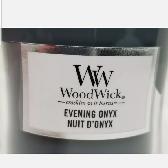 WoodWick Evening Onyx Hourglass Candle - Picture 2 of 7